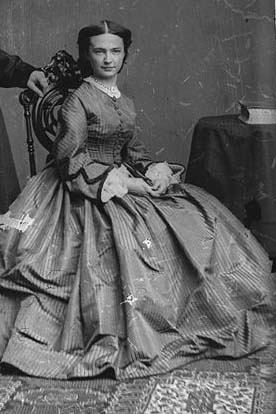 Elizabeth Libbie Custer (Forrás: Laura Yoder / www.pinterest.com)